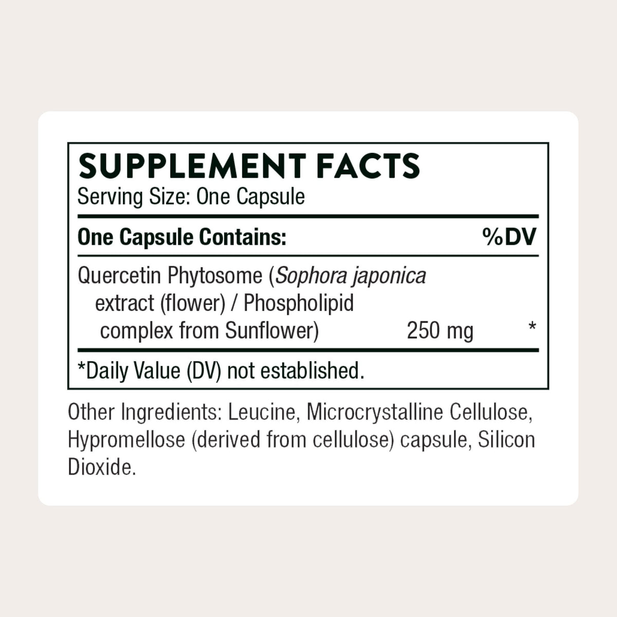 THORNE - Quercetin Phytosome - Exclusive Phytosome Complex for Immune Health, Respiratory Support & Seasonal Allergy Relief* - 60 Servings - Maple Wellness Supplements