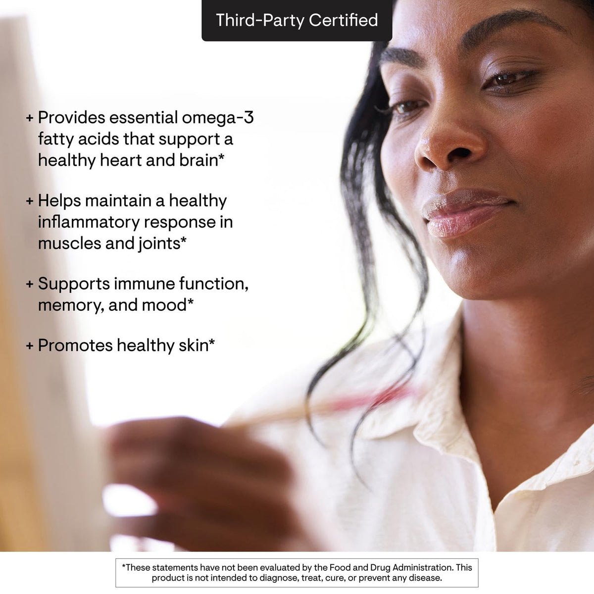 THORNE - Super EPA - Omega-3 Fatty Acids EPA 425mg & DHA 270mg Supplement - Support Brain, Cardiovascular, Joints & Skin* - Gluten, Dairy & Soy-Free - 90 Gelcaps - Maple Wellness Supplements