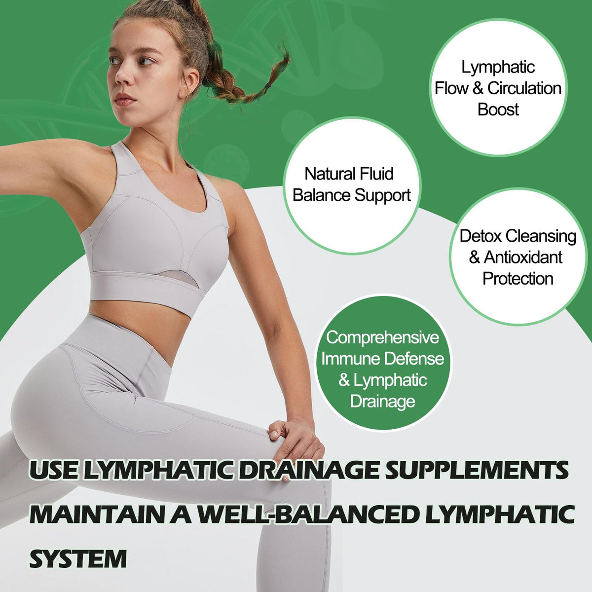 Tnaasmais Lymphatic Drainage Capsules, New Maximum Potency Formula with Dandelion Extract, Lymphatic Drainage Supplement for Fast-Absorbing, Immune Boost, Natural Ingredients, Vegan, 60 Capsules - Maple Wellness Supplements