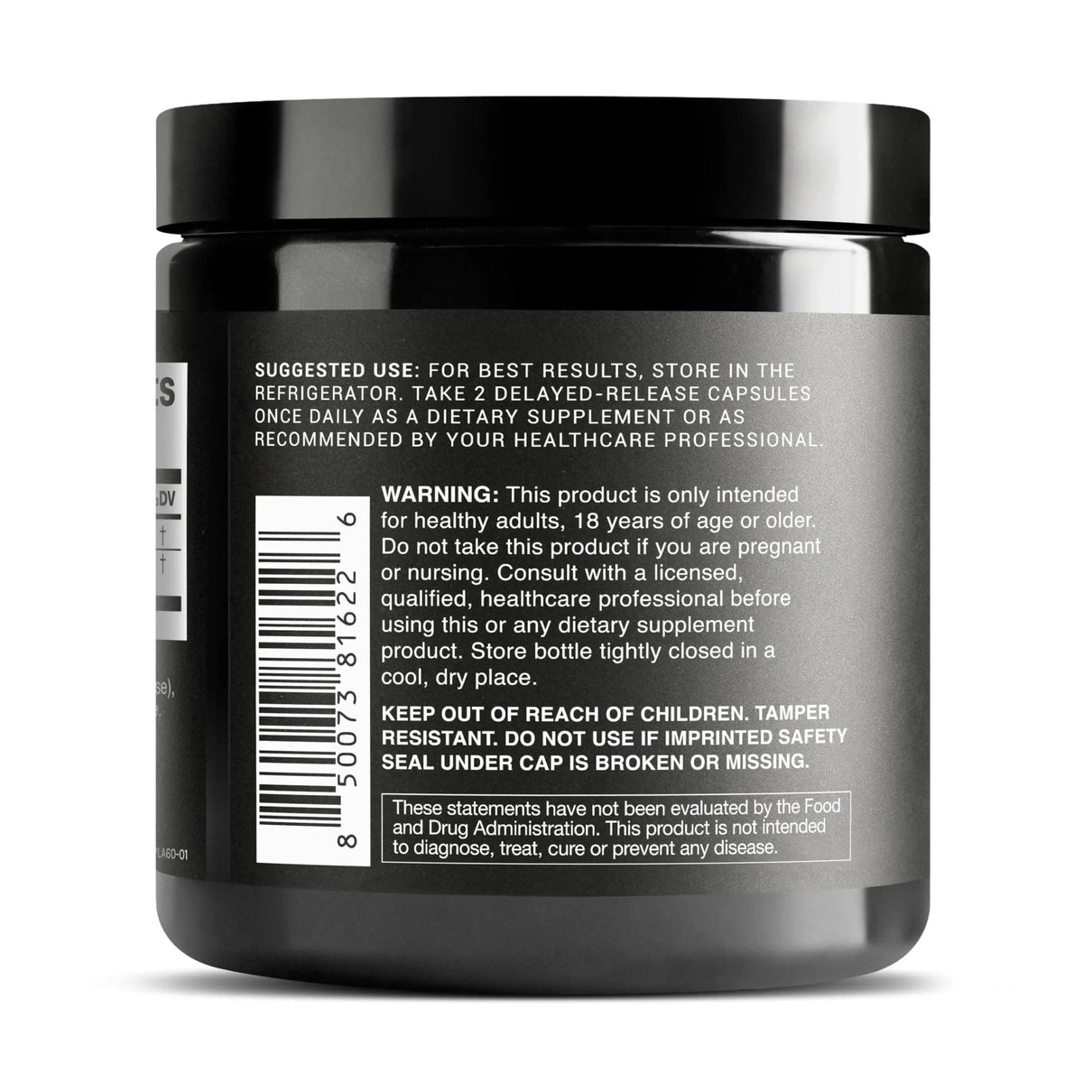 Toniiq Lactobacillus Plantarum – 100 Billion CFU High-Strength Single-Strain Probiotic with FOS – Delayed-Release Veggie Capsules – Third-Party Tested Potency – 60 Capsules - Maple Wellness Supplements