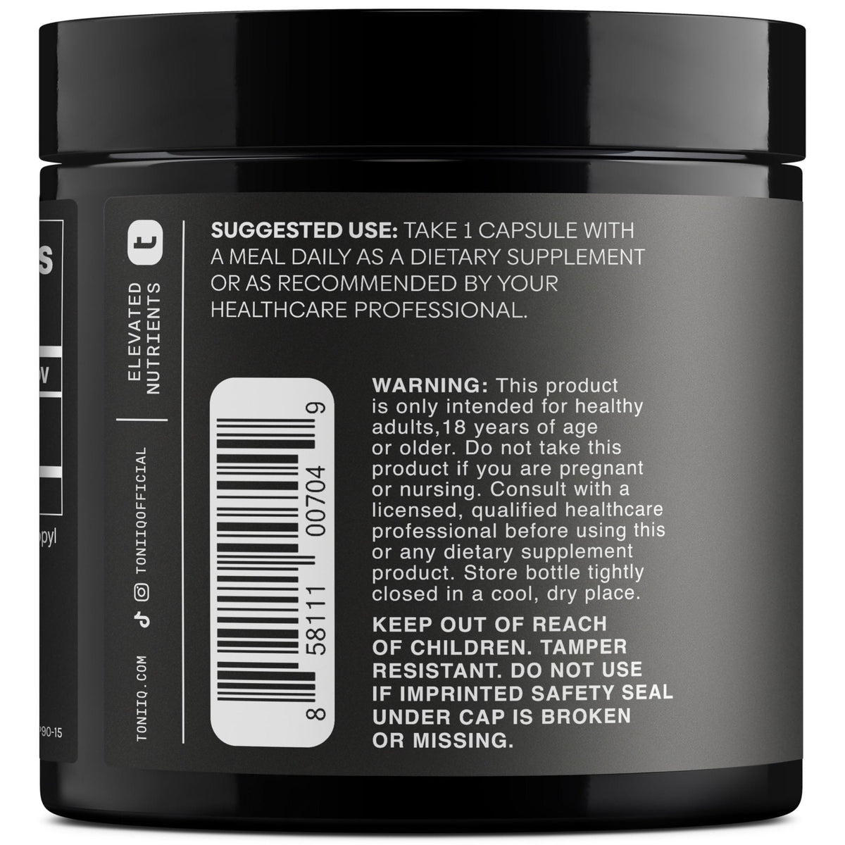 Toniiq Ultra High Strength 5HTP Capsules - 99%+ Highly Purified and Bioavailable - 12:1 Concentrated Extract - 200mg - 90 Veggie Capsules - Maple Wellness Supplements