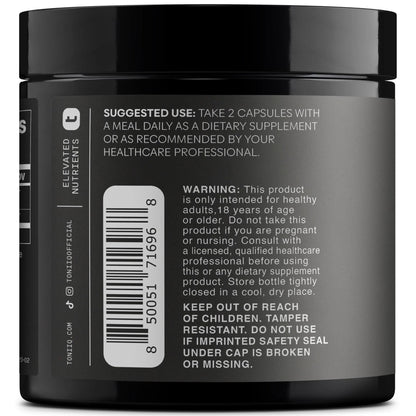 Tremella Mushroom Ultra High Potency 15:1 Extract with 30% Beta Glucans - Pure & Concentrated Formula - Third-Party Lab Tested for Purity & Quality - 120 Capsules - Maple Wellness Supplements