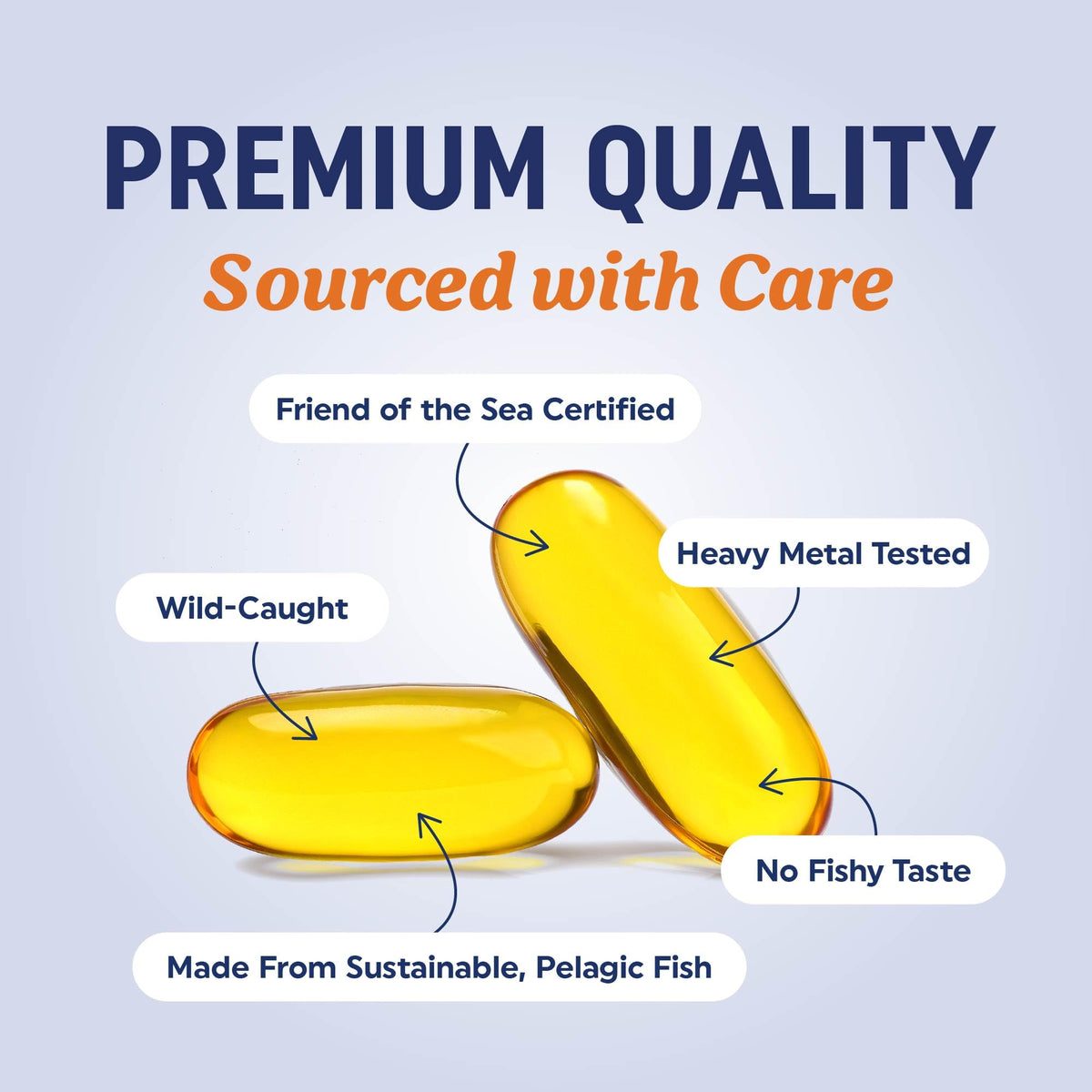 Triple Strength Omega 3 Fish Oil 3600 mg | EPA & DHA | Over 2100mg Omega-3 Fatty Acids | 1300mg EPA + 860mg DHA | Best Essential Fatty Acids | Premium Wild Caught & Burpless Fish Oil | 120 Ct - Maple Wellness Supplements