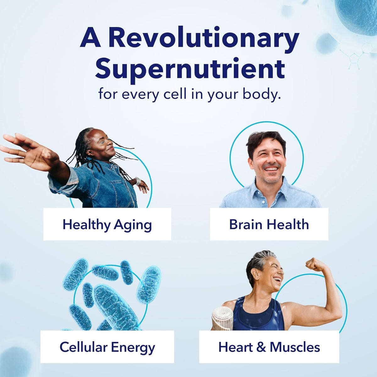 TRU NIAGEN Patented NAD Supplement for Brain Function, Anti Aging & Cell Regeneration, 300mg Niagen, 90 Servings | Supports Cellular Energy, Muscle | Nicotinamide Riboside (NR) Take 1 Daily | 1 Bottle - Maple Wellness Supplements