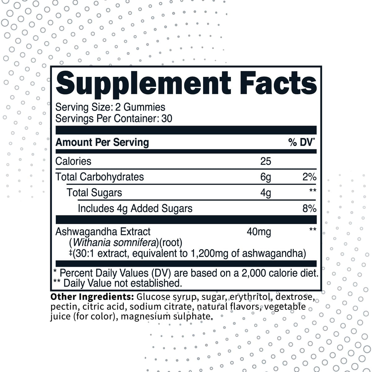 Type Zero Ashwagandha Gummies 1,200mg, 60 Gummies - Ashwagandha Herbal Extract Supplement - 30 Servings, Gluten Free, Non-GMO - Maple Wellness Supplements