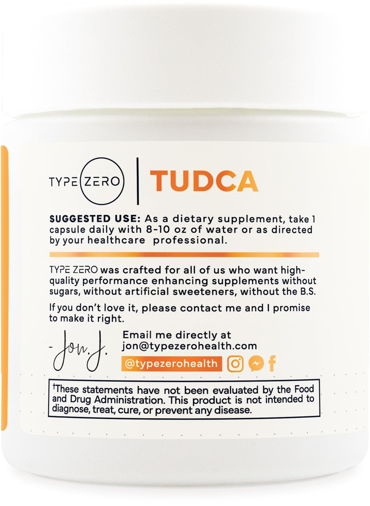 Type Zero Clean TUDCA Capsules 250mg - Pure Tauroursodeoxycholic Acid Supplement - Bile Salt Derivative - 60 Capsules, 60 Servings - Maple Wellness Supplements
