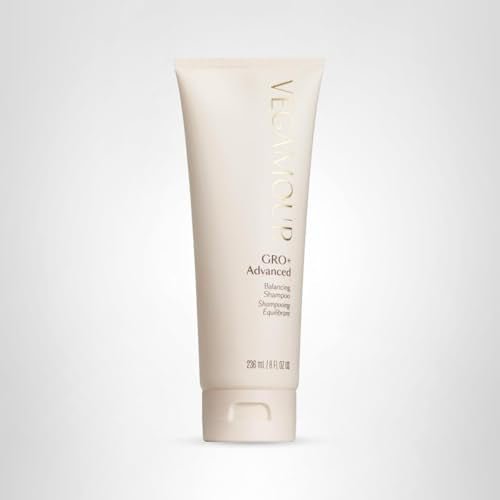 VEGAMOUR GRO+ Advanced Balancing Shampoo | Lightly Exfoliates, Cleanses and Removes Buildup Without Stripping | For Severe Signs of Thinning | Color Safe, Vegan, Cruelty-Free (8 Fl Oz) - Maple Wellness Supplements