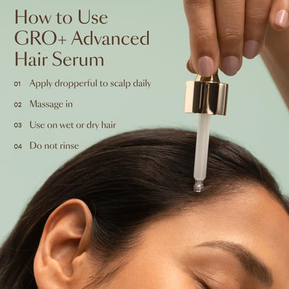 VEGAMOUR GRO+ Advanced Essentials Kit | Removes Buildup, Improves Hair Density, Reduces Shedding, Hydrates and Exfoliates the Scalp | For Severe Signs of Thinning | Color Safe, Vegan, Cruelty-Free - Maple Wellness Supplements