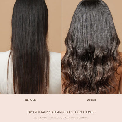 VEGAMOUR GRO Revitalizing Conditioner | Smooths, Strengthens and Adds Shine to Thinning Hair | Clean, Vegan, Cruelty-Free, Clinically Proven and Color Safe (8 Fl Oz) - Maple Wellness Supplements