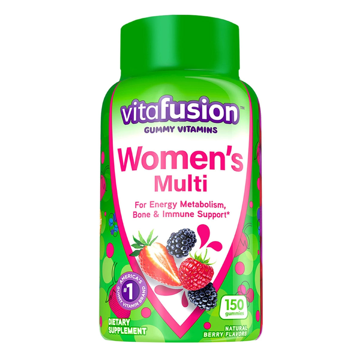 Vitafusion Fiber Well Sugar Free Fiber Supplement & Womens Multivitamin Gummies - Maple Wellness Supplements