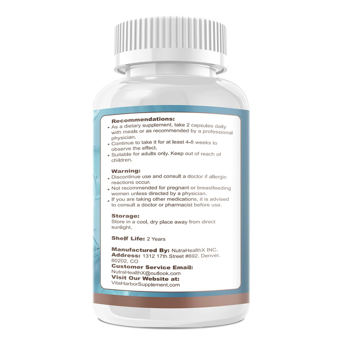 VitaHarbor Cortisol Supplement for Women and Men, 4-in-1 Cortisol Reducer with Magnesium Glycinate, Ashwagandha, Phosphatidylserine, L-Theanine, for Relaxation & Calm Support, 90 Veg Caps - Maple Wellness Supplements