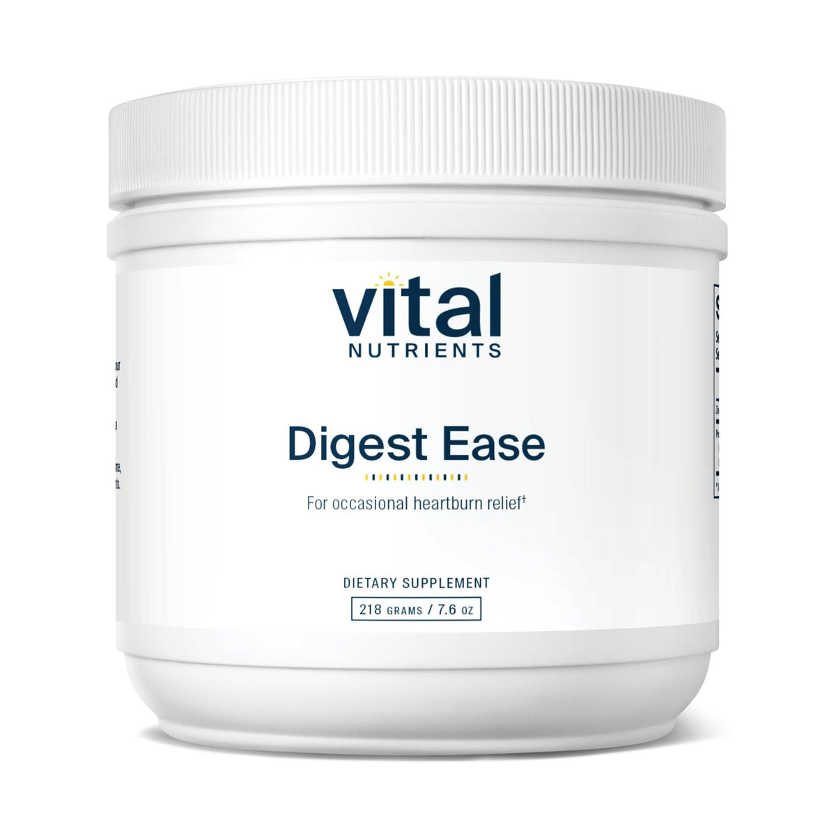 Vital Nutrients Digest Ease (Formerly Heartburn Tx) - Occasional Heartburn & Indigestion Relief - Supports Healthy GI Function & Helps Soothe GI Tract - Gluten, Dairy, Soy Free - Non-GMO - 50 Servings - Maple Wellness Supplements