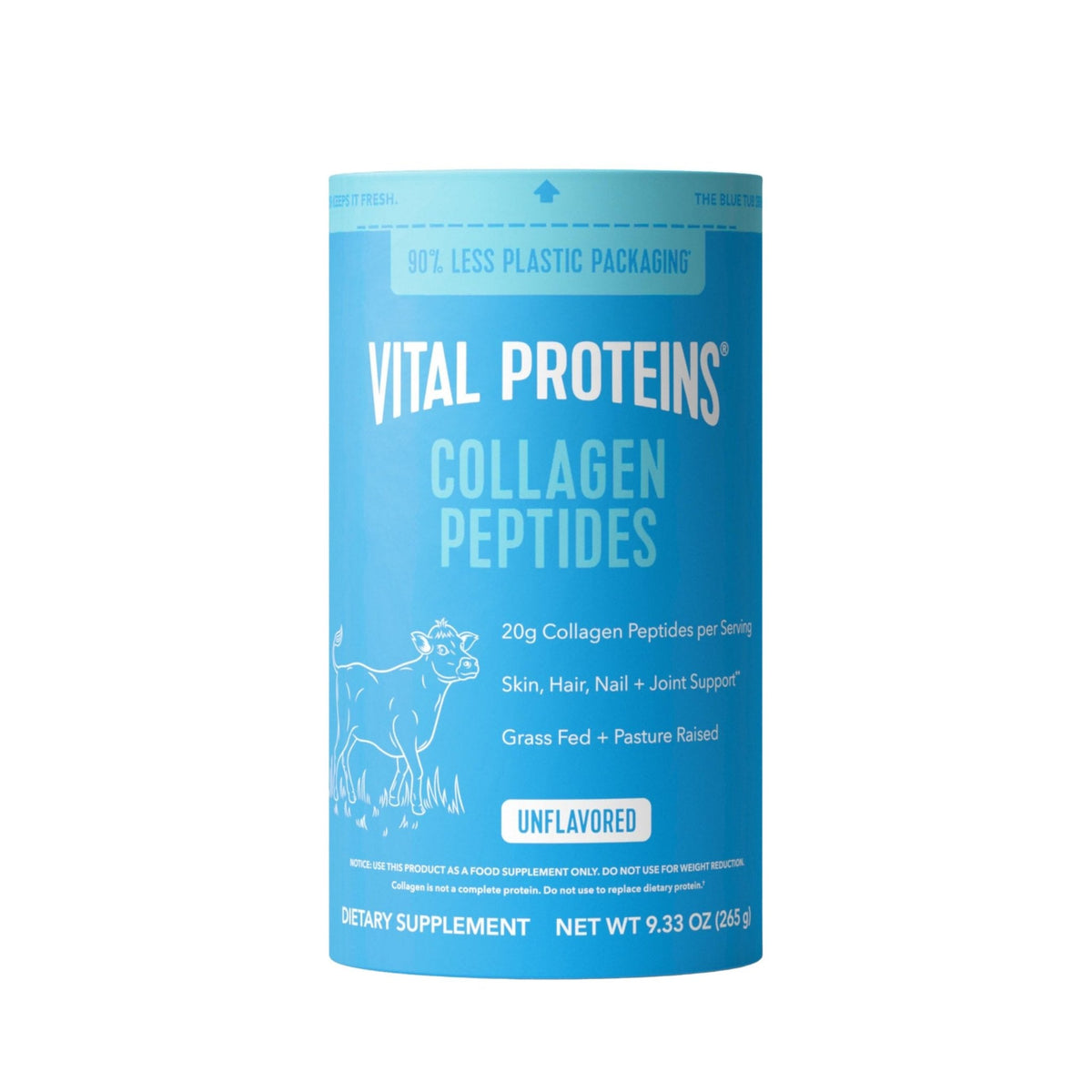 Vital Proteins Collagen Peptides Powder - Supports Hair, Nail, Skin, Bone & Joint Health, Unflavored, Collagen Protein 9.33 OZ - Maple Wellness Supplements