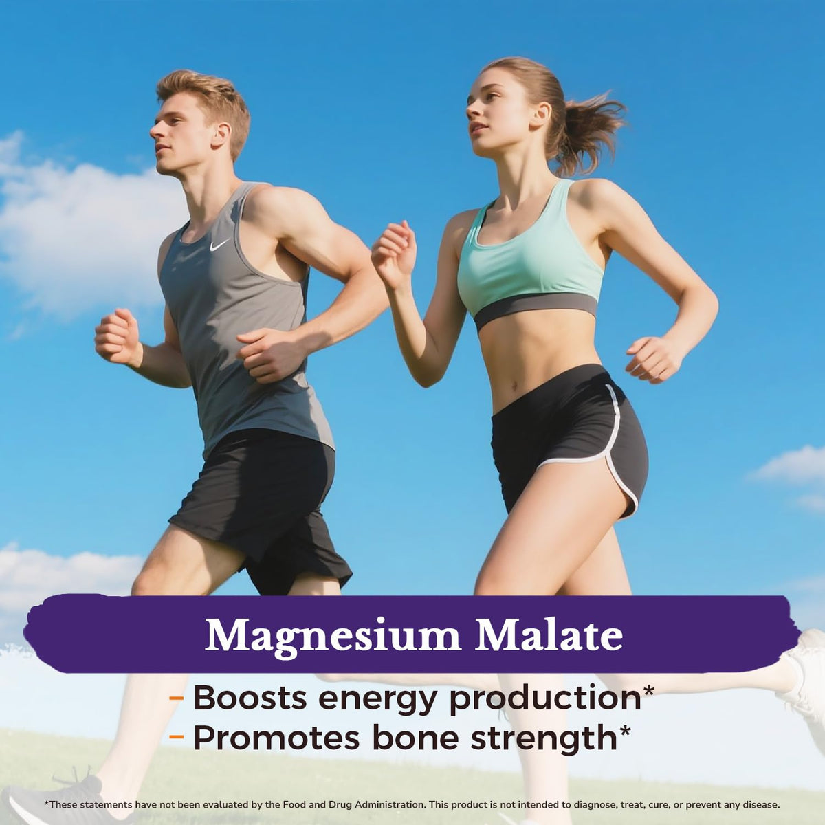 Vitalitown Magnesium Complex | Chelated Easily Absorbed Magnesium Glycinate Citrate Malate | Buffered | 210mg Elemental Mag | Sleep, Nerve, Digestion, Energy | Non-GMO 240 Veg Caps - Maple Wellness Supplements