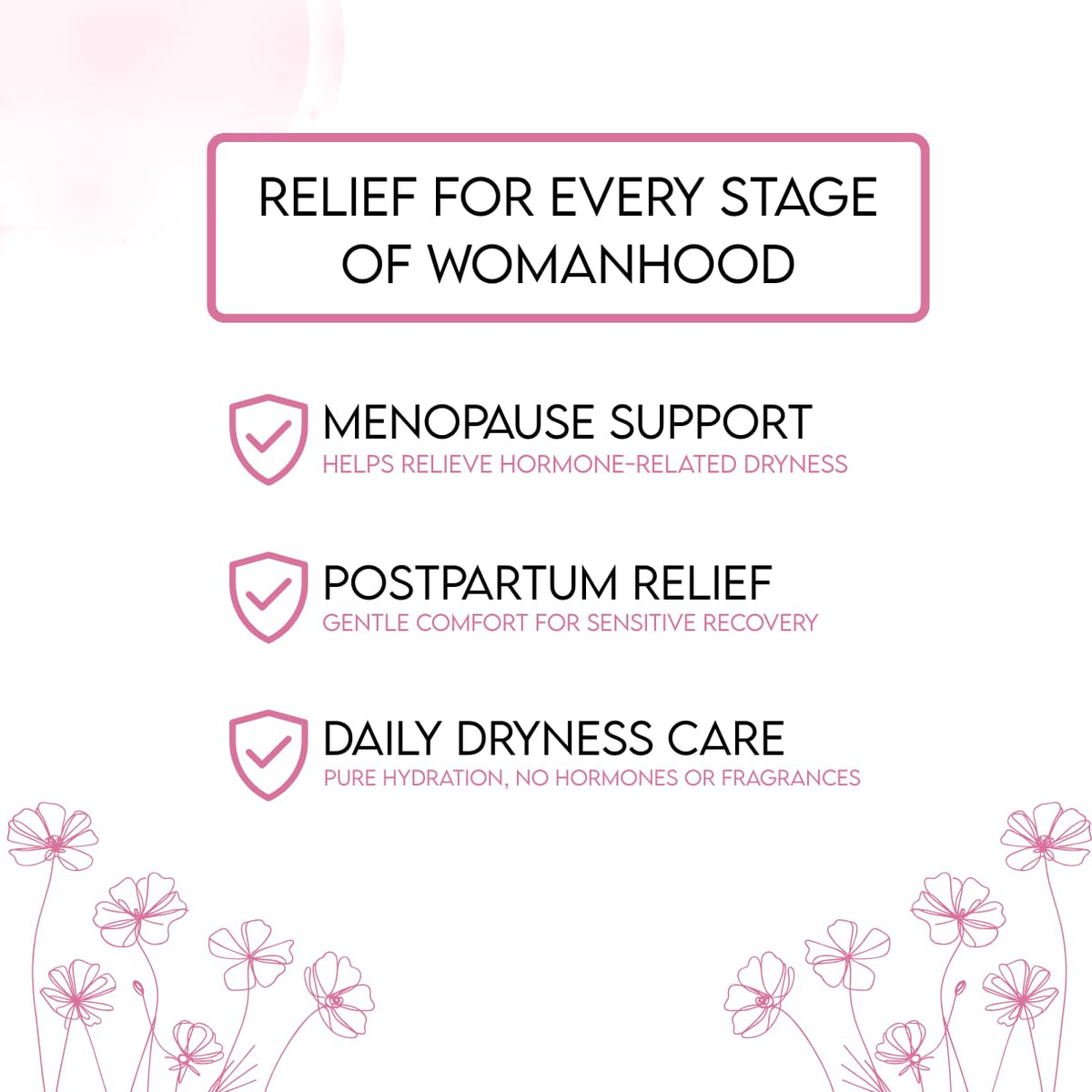 VLUSH Vaginal Moisturizer Suppositories - Deep Hydration with Hyaluronic Acid for Vaginal Dryness, Menopause Support & Daily Comfort, Made in FDA Registered Facility - Hormone-Free (10 Count) - Maple Wellness Supplements