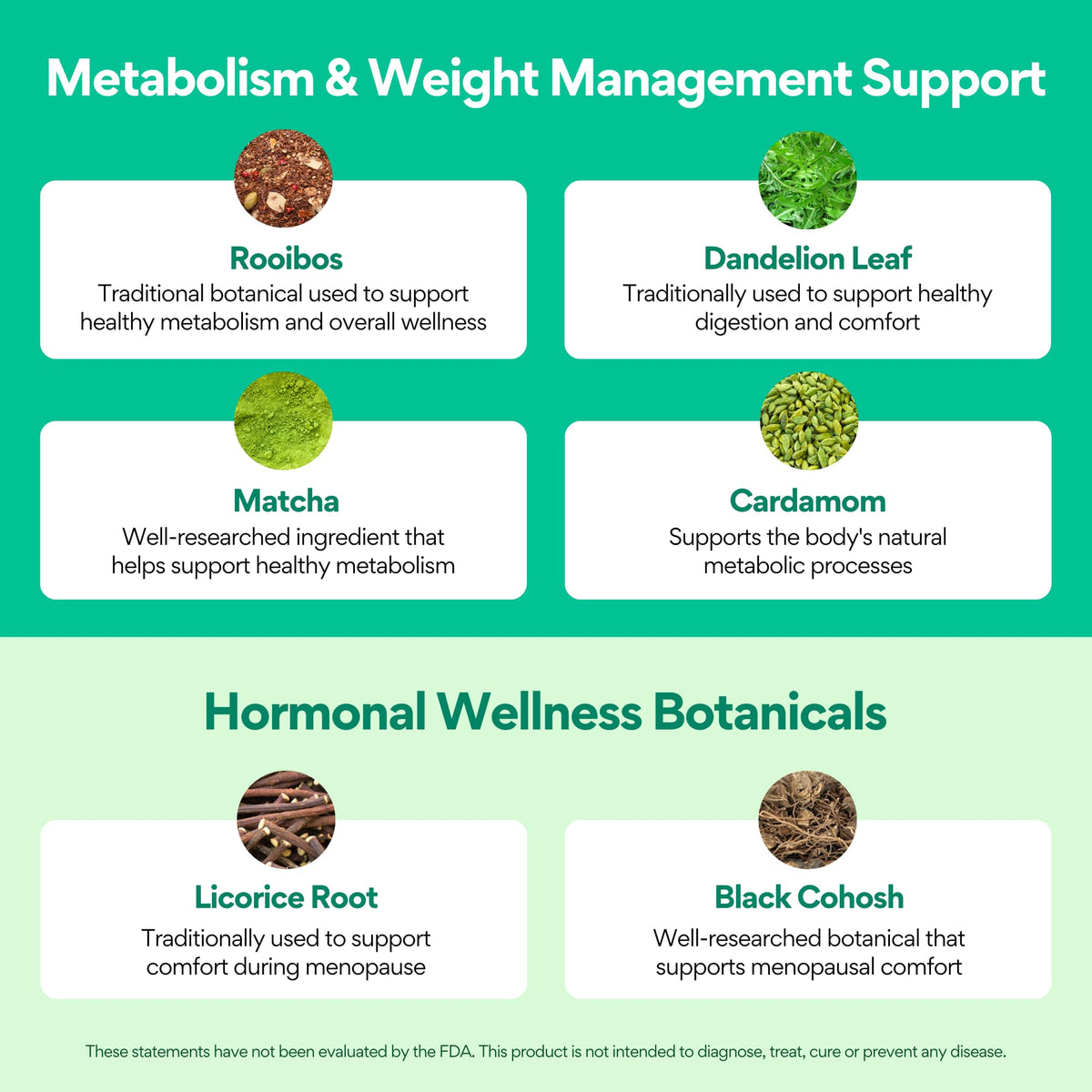 VoomVaya MenoSlim Tea – Menopause & Perimenopause Supplement for Women – Supports Healthy Metabolism & Overall Wellness – Acai Berry Flavor – 30 Tea Bags - Maple Wellness Supplements