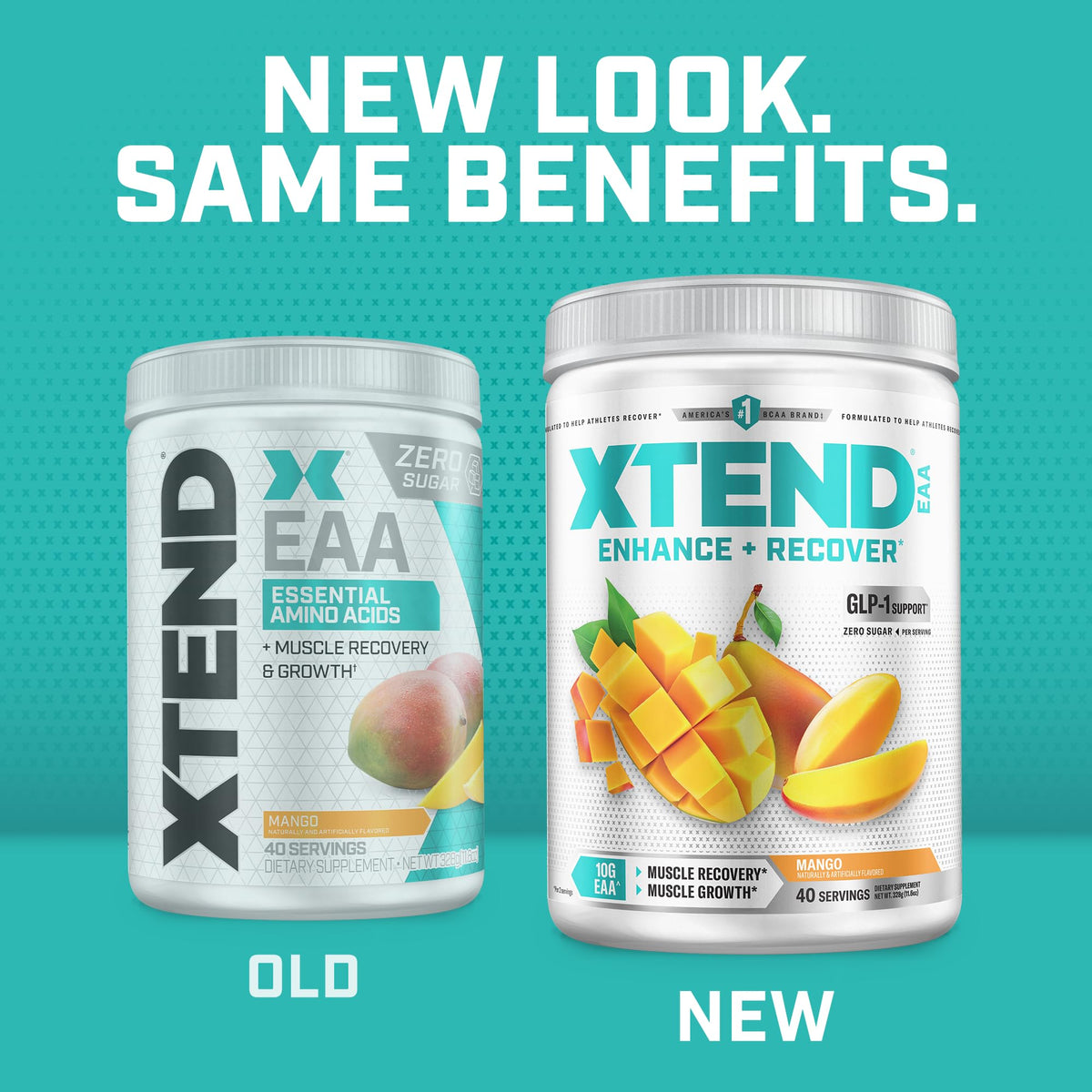 Xtend EAA + BCAA Powder for Muscle Recovery & Lean Muscle Growth, 9 Essential Amino Acids for Intra Workout or Post Workout Recovery - Maple Wellness Supplements