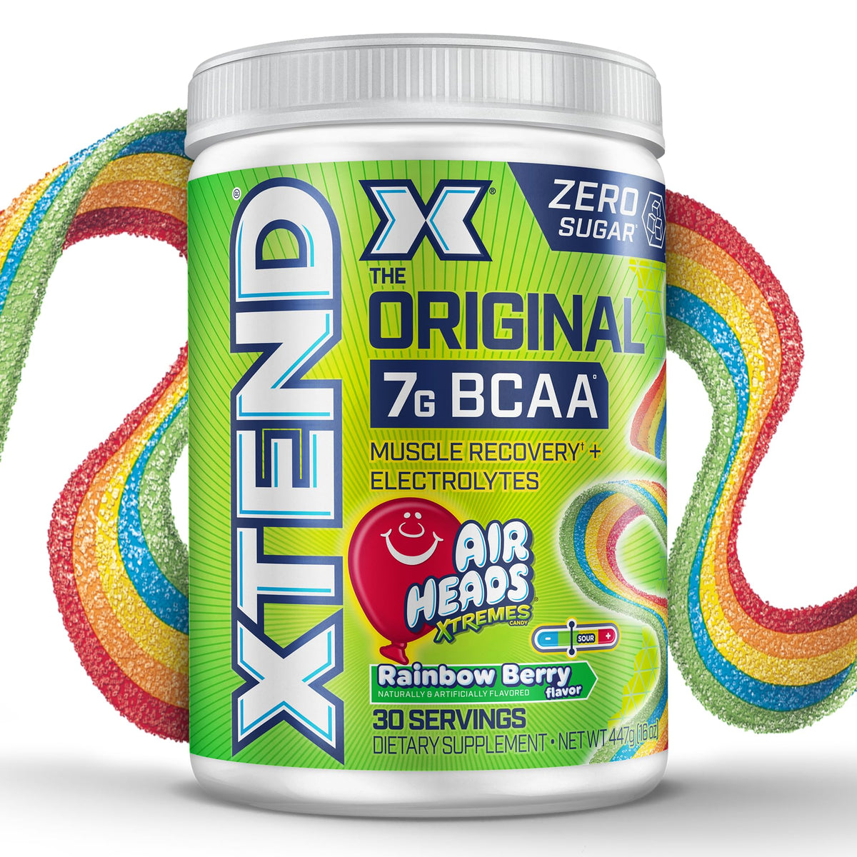Xtend Original BCAA Powder, 7g BCAAs and 2.5g L-Glutamine for Muscle Recovery, Hydration, and Lean Muscle, Sugar Free Intra and Post Workout Drink, - Maple Wellness Supplements