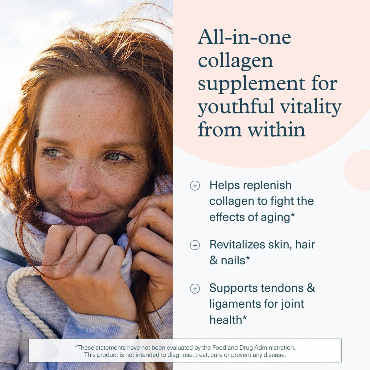 Youtheory Collagen + Biotin - Advanced Collagen Supplement - with Hydrolyzed Peptides, Vitamin C & Vitamin B - Supports Hair Growth, Nail Health & Skin - 390 Tablets - Maple Wellness Supplements