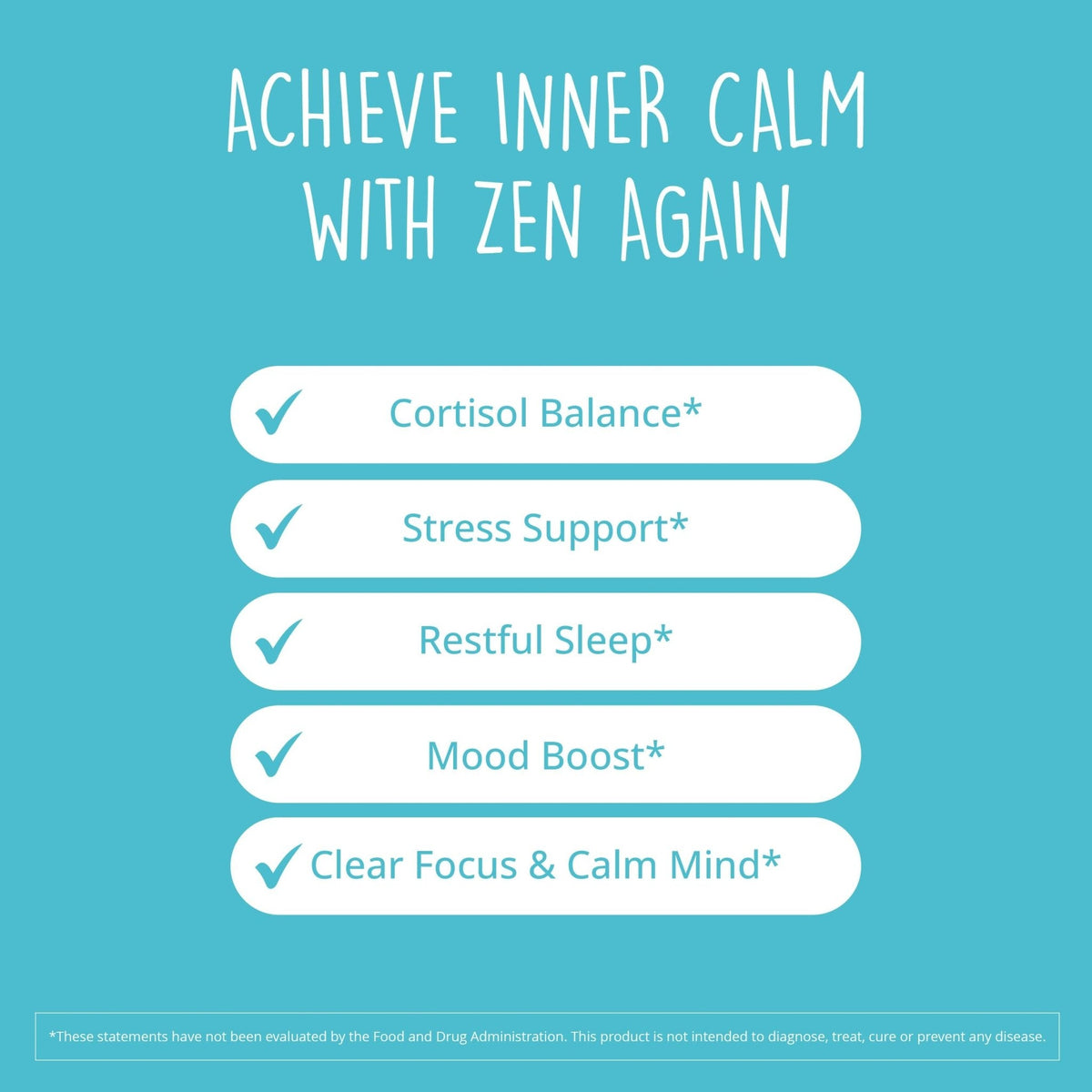 Zen Again Cortisol Manager with Ashwagandha KSM-66® | Cortisol Supplements for Women | 11-in-1 Complex | Natural Stress Support Supplement with L-Theanine, Rhodiola & Magnesium | Vegan, 60 Ct - Maple Wellness Supplements